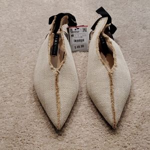 NWT Special Edition Trafaluc by Zara flats. 9